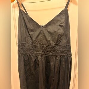 Old Navy Black Casual Dress with Elastic Waist